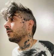 SELF-PORTRAIT AS THE LAST LINGERING PETAL ON A CHERRY BLOSSOM by Anthony Thomas Lombardi